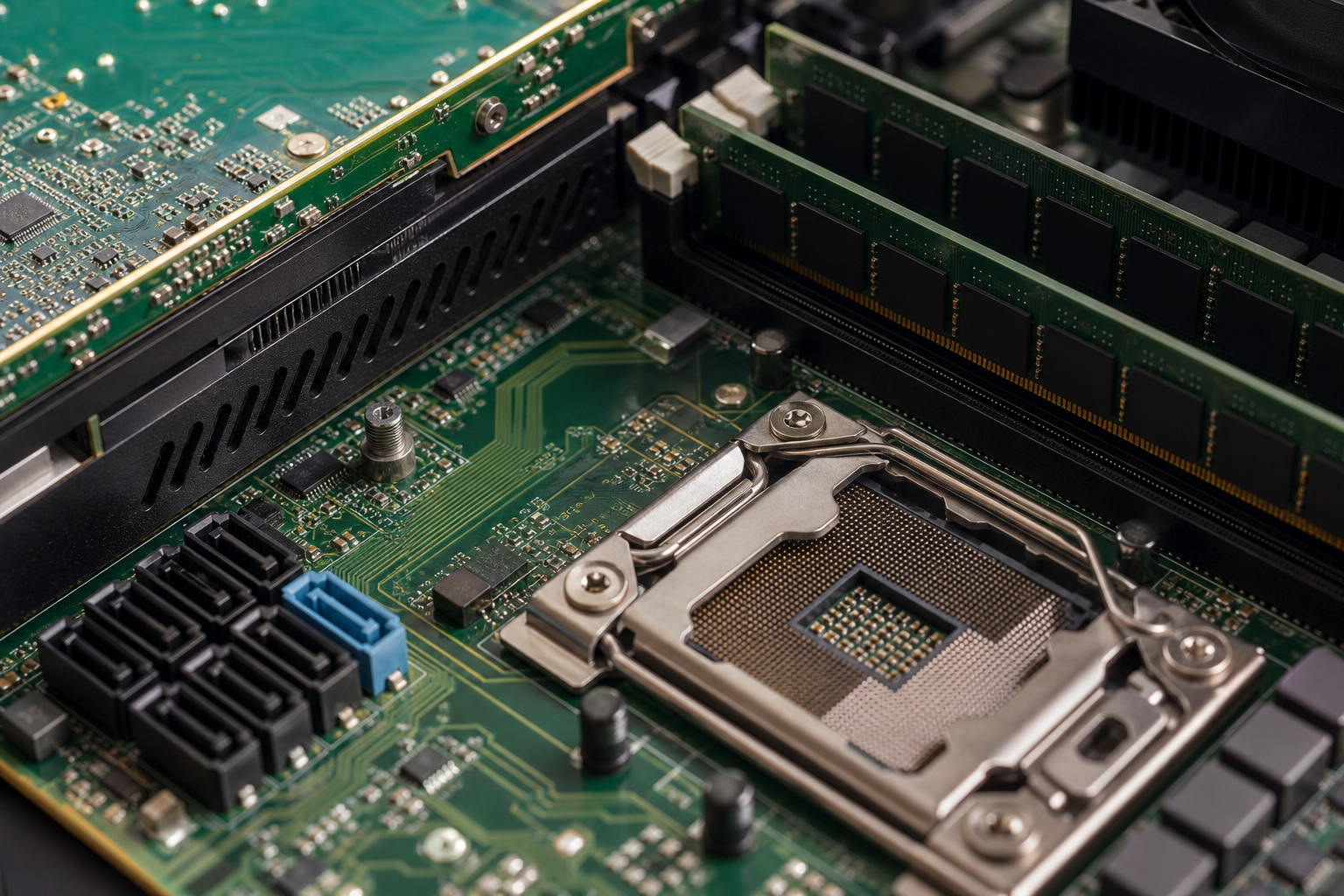 コンピュータハードウェア・基板のイメージ
